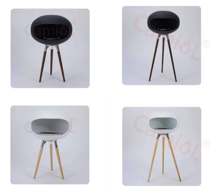 Indoor free standing fireplace new design real fire bio alcohol fireplace