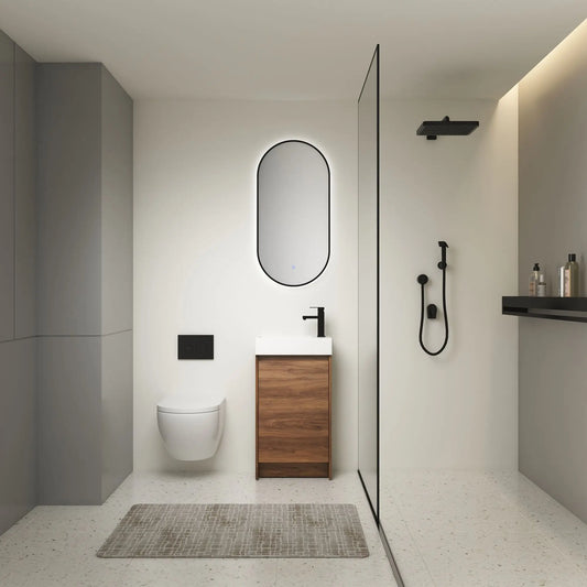 18-Inch Single Sink Bathroom Vanity for Small Bathrooms