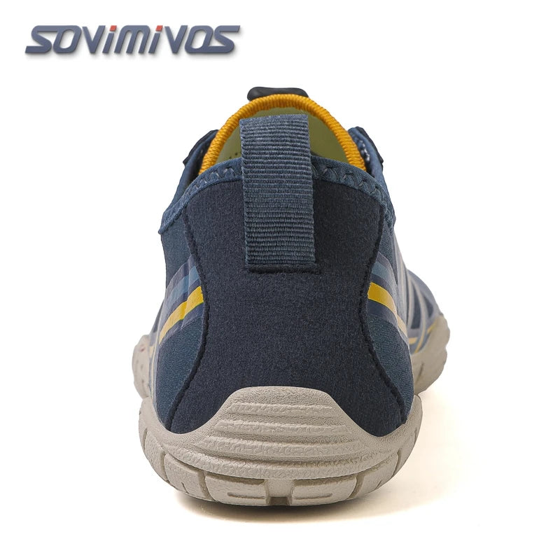 Green Water Shoes For Men Aqua Upstream Shoes New Breathable Mesh Beach Sandals Summer Sport Shoes Women Swimming Shoes Slippers