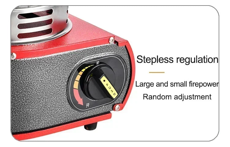 Portable Gas Heater for Outdoor Camping Gas Stove Windproof Tourist Gas Burner Tent Stoves Heater Picnic BBQ Cooking Gas Stove