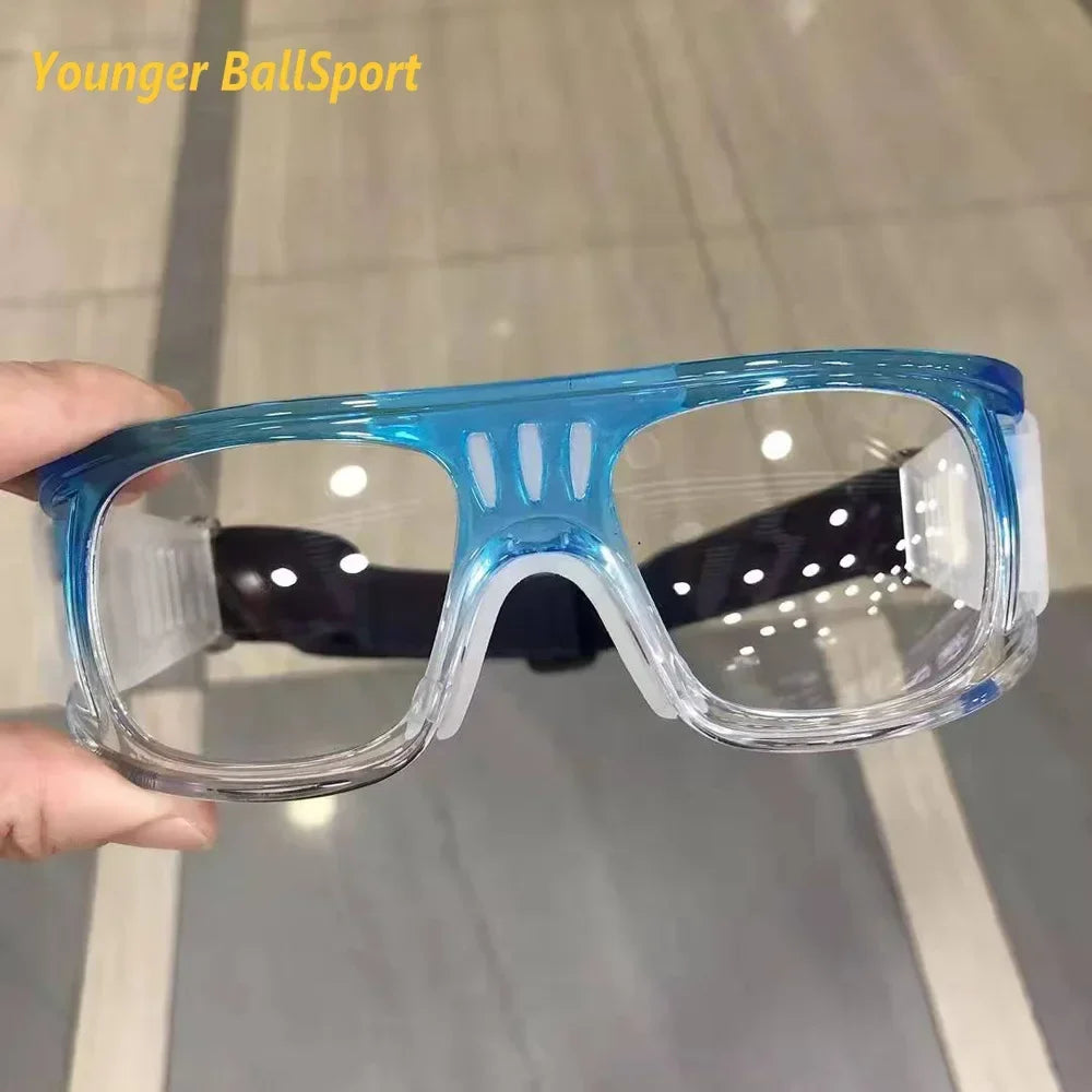 2025 Myopia Basketball Glasses Sport Eyewear Football Gradient Anti-Collision Glasses Removable Training Goggles Cycling Glasses
