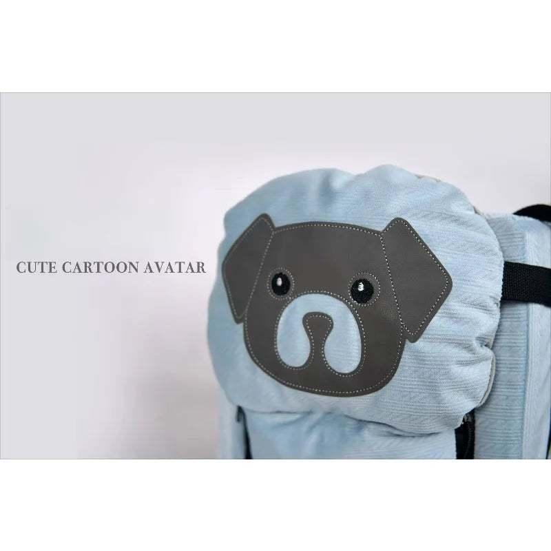 Cute Pet Car Luggage Multifunction Convenient Pet Car Safety Seat Large Capacity Dog Car Backpack Outdoor Travel