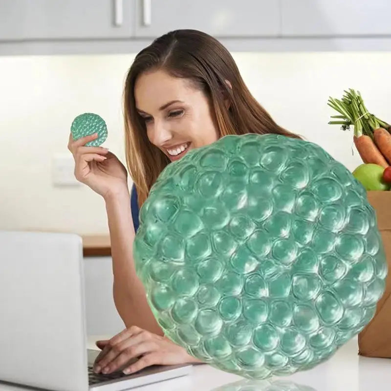 Stress Relief Ball Fidget Toys Pinch Sand Glutinous Balls Funny Sensory Toys for Adults Kids Soft Slow Rising Squeeze Toy
