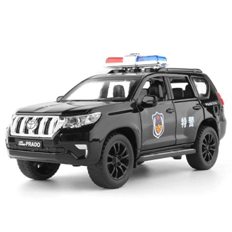 1:32 Toyota Prado SUV Alloy Car Diecasts Metal Toy Vehicles Car Model Collection LAND CRUISER Simulation Car Model Toy Gift