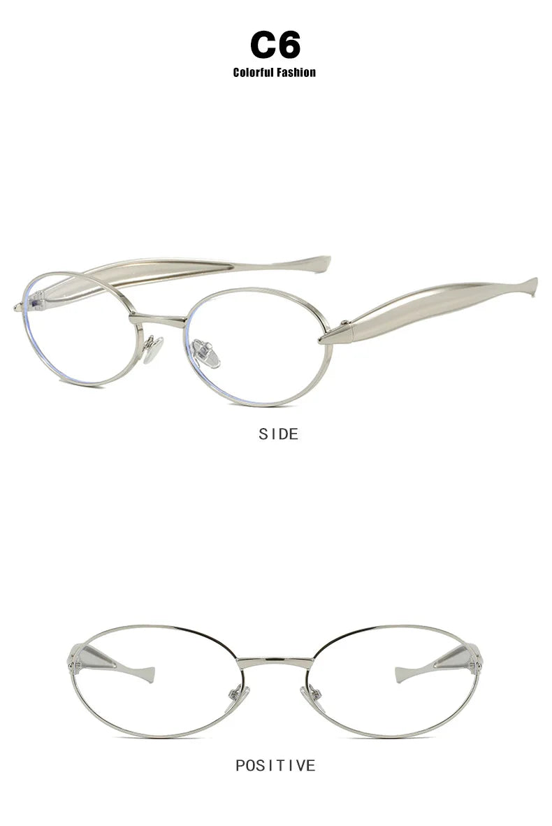 2025 Oval Sunglasses Women Trendy Steampunk Fashion Glasses Luxury Vintage Sunglass Men Lunette Soleil Femme Sunglasses For Men