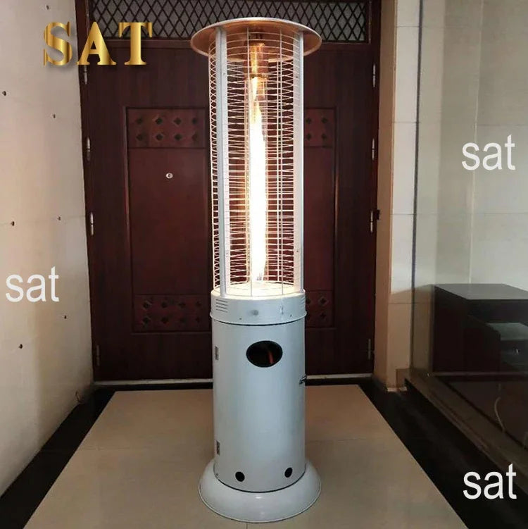 #For 2KW Flame Column Gas Patio Heater New Outdoor Patio Gas Heater