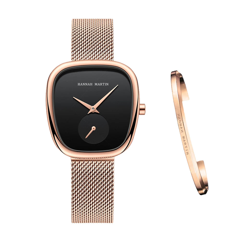Women's Watch Top Brand Fashion Luxury Japan Movement Original Design Waterproof Quartz WristWatch Bracelet Women Watch Gift Box