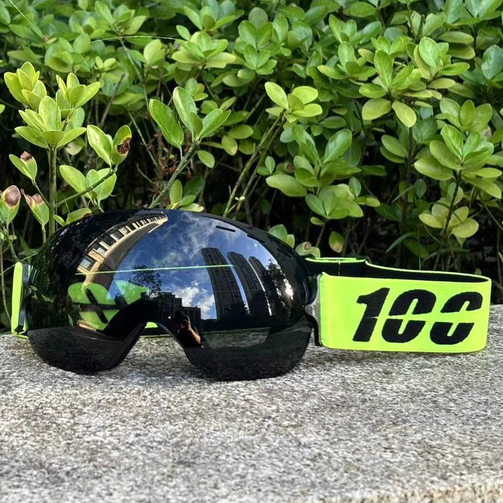 Lightweight Professional Ski Goggles Men UV400 Adult Anti-fog 100 Snowboard Skiing Glasses Women Ultra-light Winter Snow Eyewear