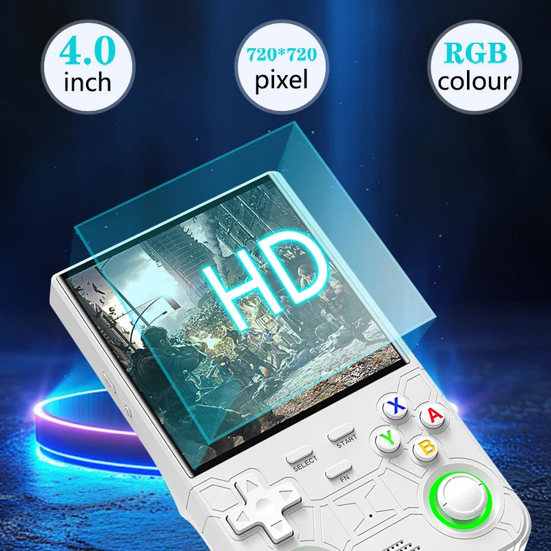 R36 ultra retro handheld game console 4.0 inch open-source Linux system portable video player handheld game console R36ultra