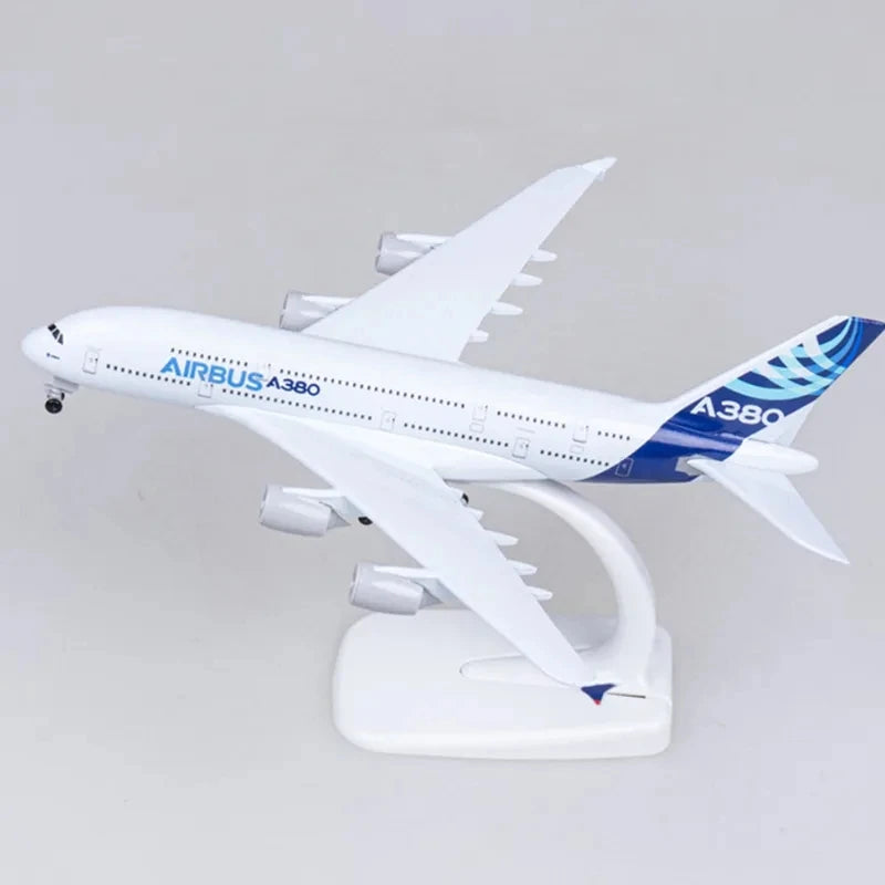 Airplane Model Airbus A380 Prototype 20CM 1:400 a380 Plastic Toy With Pedastal Model Building Plane Model Metal Collectors Editi