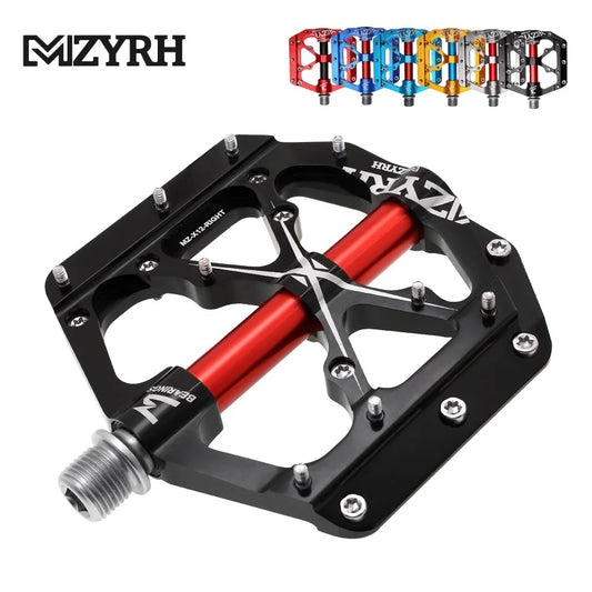 Bicycle Pedals 3 Bearings MTB Anti-slip Ultralight Aluminum Mountain Road Bike Platform Pedals Cycling Accessories