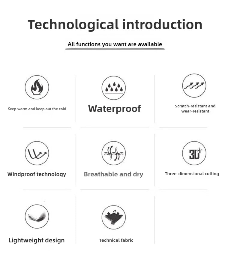 -30℃, Women and Men Snow Wear Suit Sets, Snowboarding Suit, Couple Ski Clothes, Ski Jacket and Pant, Ski Suit for Adult