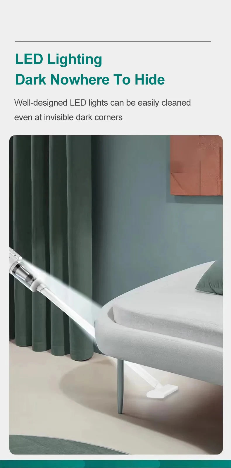 Multifunctional Handheld Vacuum Cleaner Powerful Suction 15000pa Filter Wireless Vacuum Cleaner for Pet hair Floor Household