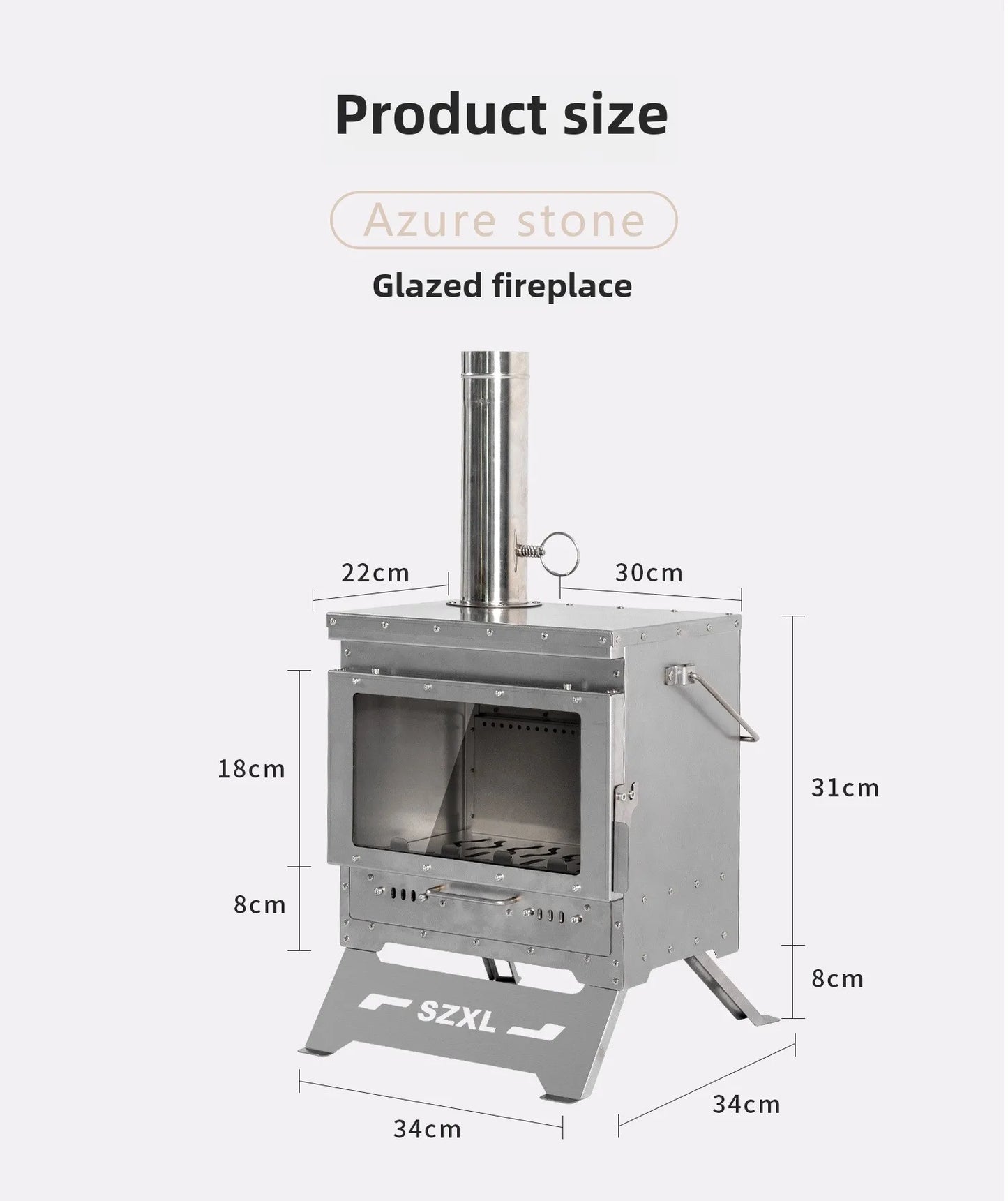 Firewood Fireplace Master Firewood Fireplace Outdoor Winter Heating Furnace Firewood stove Camping