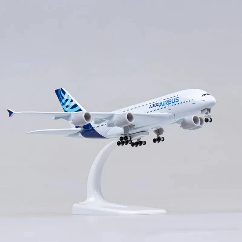 Airplane Model Airbus A380 Prototype 20CM 1:400 a380 Plastic Toy With Pedastal Model Building Plane Model Metal Collectors Editi