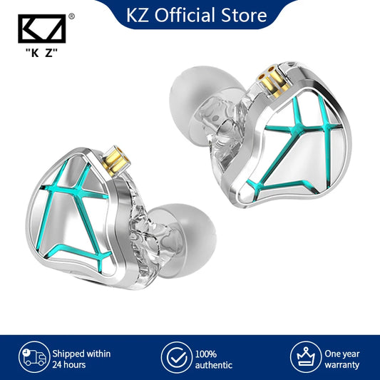 KZ ESX Special Edition Wired Earphones 12MM Dynamic Bass Earbuds In Ear Monitor Headphones Sport Noise Cancelling HIFI Headset