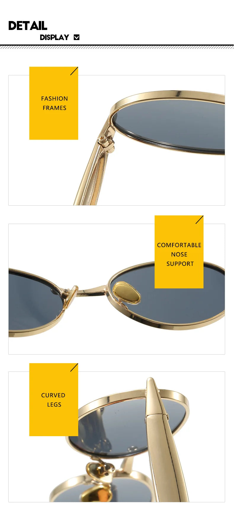 2025 Oval Sunglasses Women Trendy Steampunk Fashion Glasses Luxury Vintage Sunglass Men Lunette Soleil Femme Sunglasses For Men
