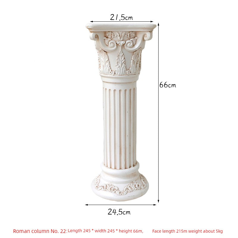 European-Style Wedding Display Plaster Roman Column