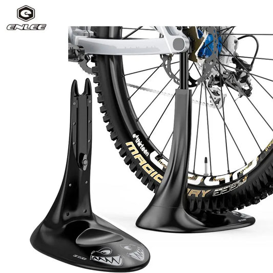 ENLEE Bicycle Support Storage Stand Portable Universal Vertical Floor MTB Road Bike Parking Rack Adjustable Storage Bracket