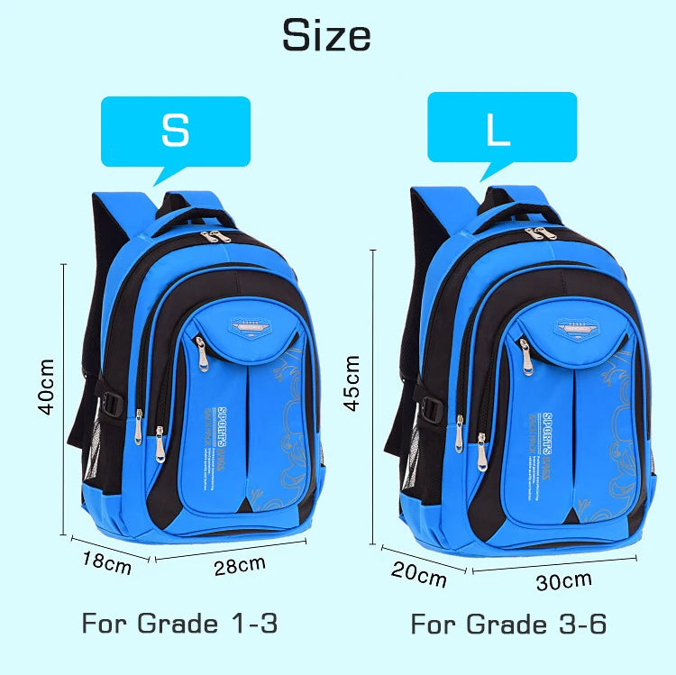 Backpack School Bag Back Pack For Boy Children Kid Child Teenager Schoolbag Male Men Primary Bookbag Bagpack Book Portfolio Teen