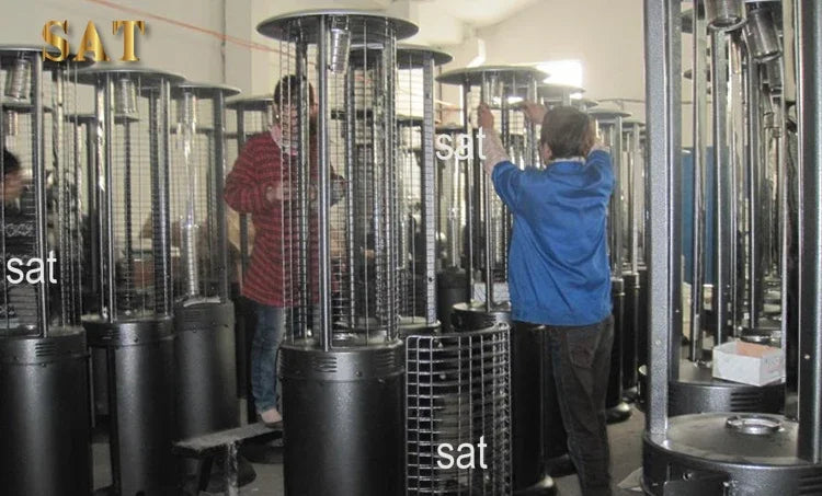 #For 2KW Flame Column Gas Patio Heater New Outdoor Patio Gas Heater