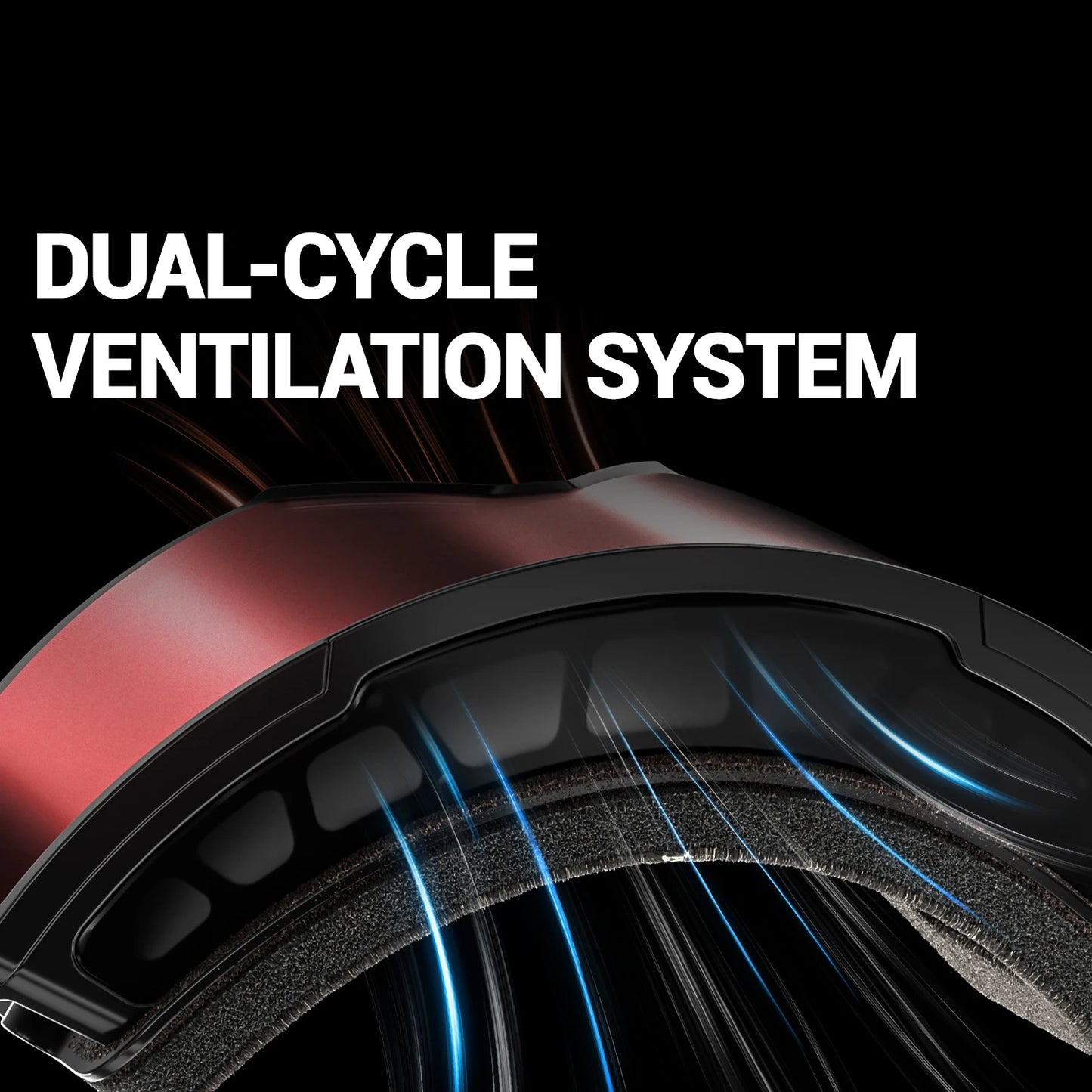 KAPVOE Ski Goggles Magnetic Double-Layer Anti-Fog Impact-Resistant Lenses Suitable for Male Female Teenagers UV400 Protection