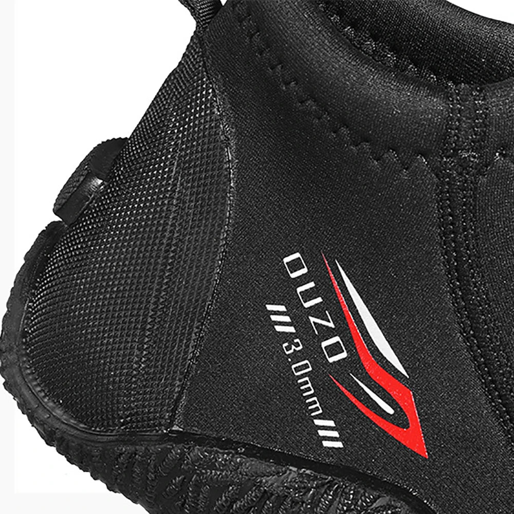 3MM Short Diving Boots Neoprene Scuba Diving Snorkeling Water Shoes Beach Surfing Anti Slip Boots Snorkeling Spearfishing Shoes
