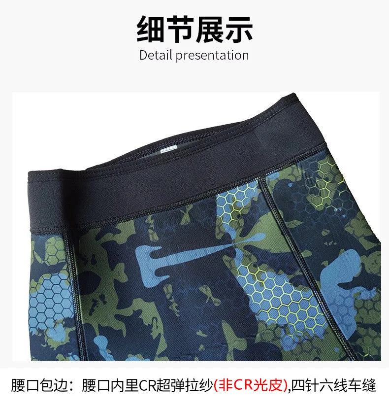 3mm Fishing Suit Diving Suit Cold and Warm Split Body Swimming Surfing Suit Free Diving Fishing and Hunting