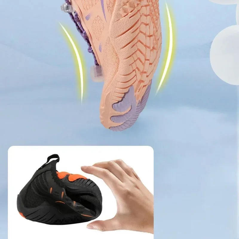 Unisex Quick-Drying Non-Slip Women Wading Boots Swimming Beach Sneaker Men Fishing Outdoor River Aqua Shoes Water Swimming Shoes