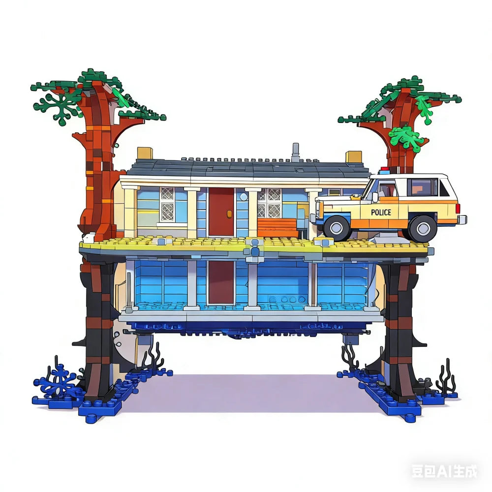 New inverted toy building blocks set toys for children birthday Christmas gifts adult party DIY holiday gifts