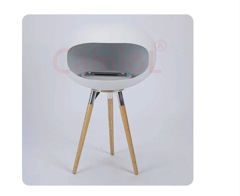 Indoor free standing fireplace new design real fire bio alcohol fireplace