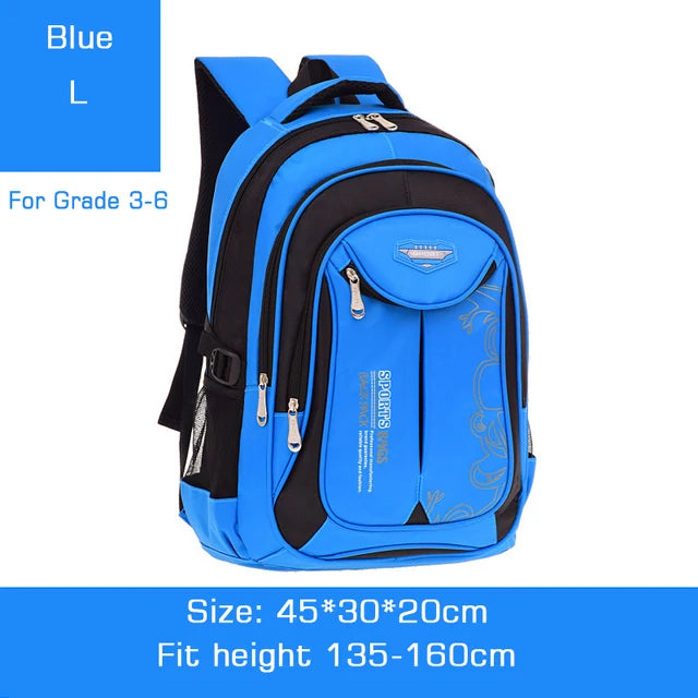 Backpack School Bag Back Pack For Boy Children Kid Child Teenager Schoolbag Male Men Primary Bookbag Bagpack Book Portfolio Teen