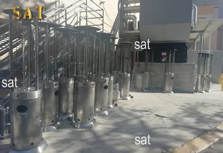 #For 2KW Flame Column Gas Patio Heater New Outdoor Patio Gas Heater