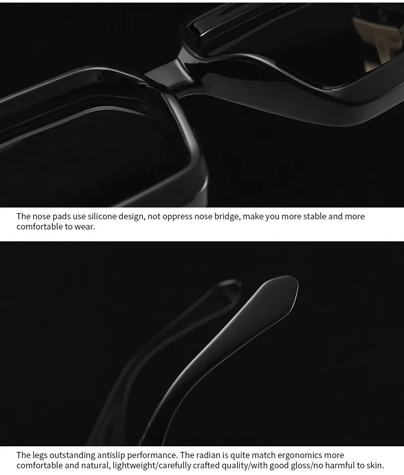 Millionaire Square Sunglasses For Men Retro Sunscreen Sunglasses Women Trendy And Fashionable Vintage Fashion Glasses Zonnebril