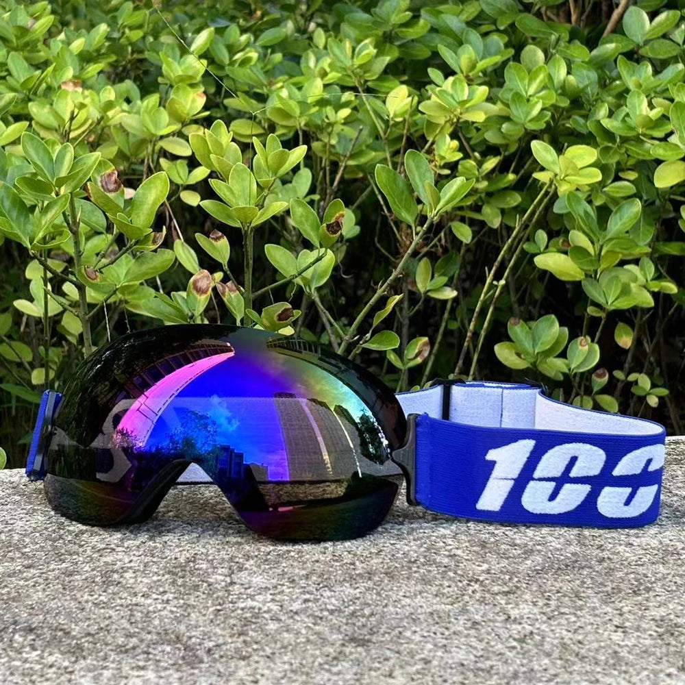 Lightweight Professional Ski Goggles Men UV400 Adult Anti-fog 100 Snowboard Skiing Glasses Women Ultra-light Winter Snow Eyewear