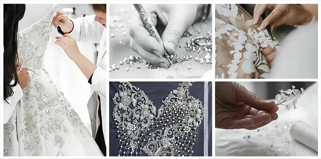 Customized Muslim 2025 New Simple Ivory A-line Wedding Dresses Satin Ribbon Draped Pleat Brush Train Bride Gown robe de mariée