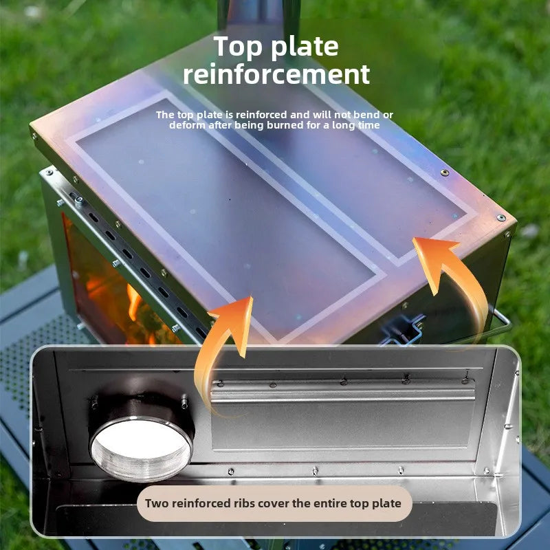 Firewood Fireplace Master Firewood Fireplace Outdoor Winter Heating Furnace Firewood stove Camping