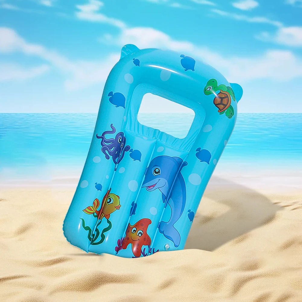 for Kids PVC Water Hammock Recliner Inflatable Floating Row Swimming Mattress Children Sea Swimming Pool Party Lounge Bed