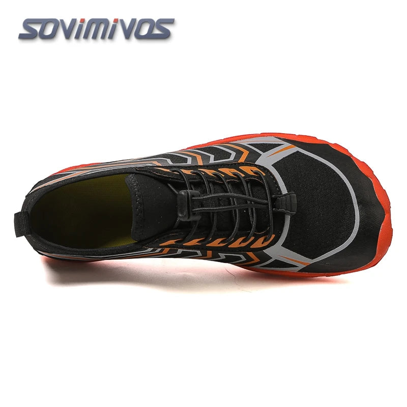 Green Water Shoes For Men Aqua Upstream Shoes New Breathable Mesh Beach Sandals Summer Sport Shoes Women Swimming Shoes Slippers