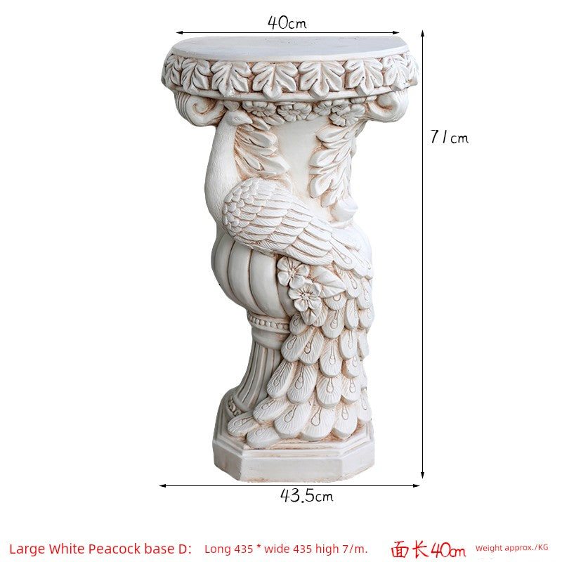 European-Style Wedding Display Plaster Roman Column