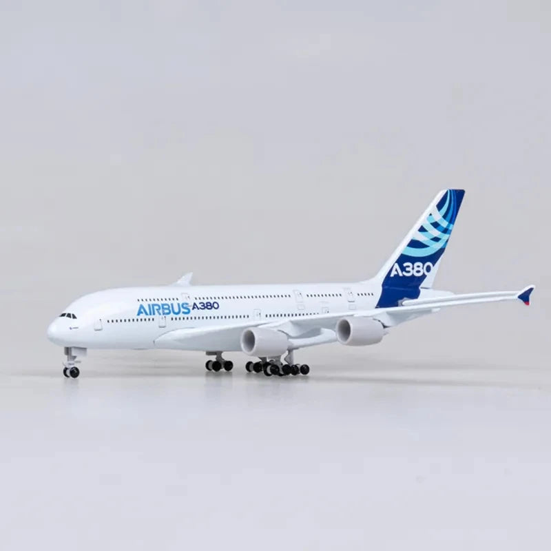 Airplane Model Airbus A380 Prototype 20CM 1:400 a380 Plastic Toy With Pedastal Model Building Plane Model Metal Collectors Editi