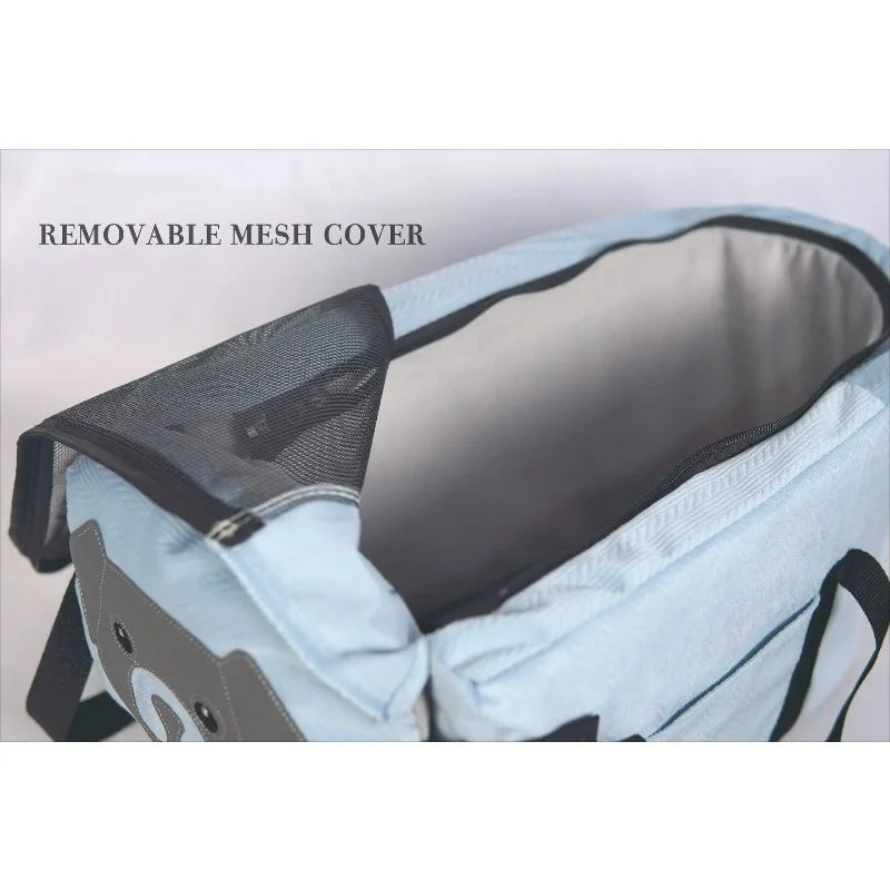 Cute Pet Car Luggage Multifunction Convenient Pet Car Safety Seat Large Capacity Dog Car Backpack Outdoor Travel