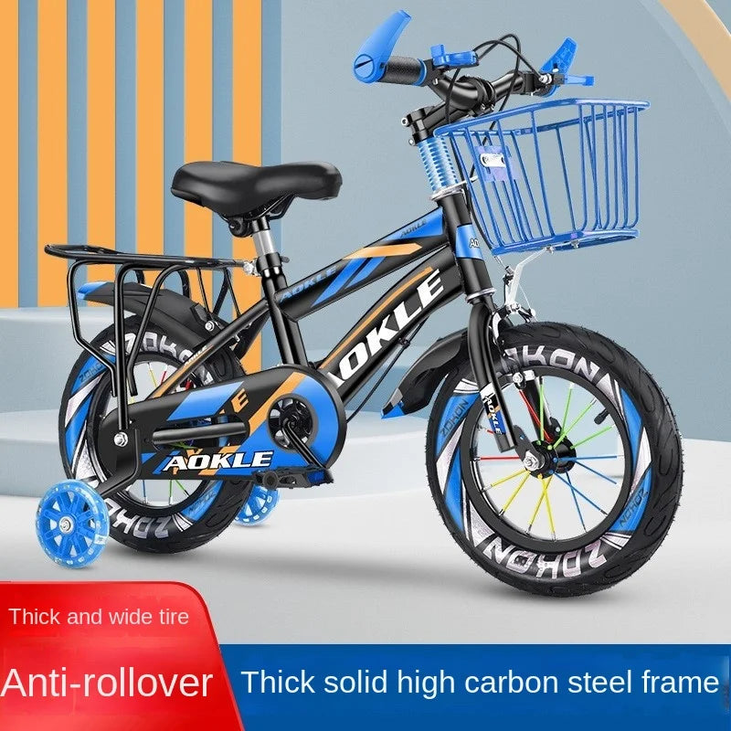Children's Bicycles 12-18 Inch Carbon Steel Frame Bicycles For Children Aged 2 To 10 Can Ride Bicycles Boys And Girls Bike New