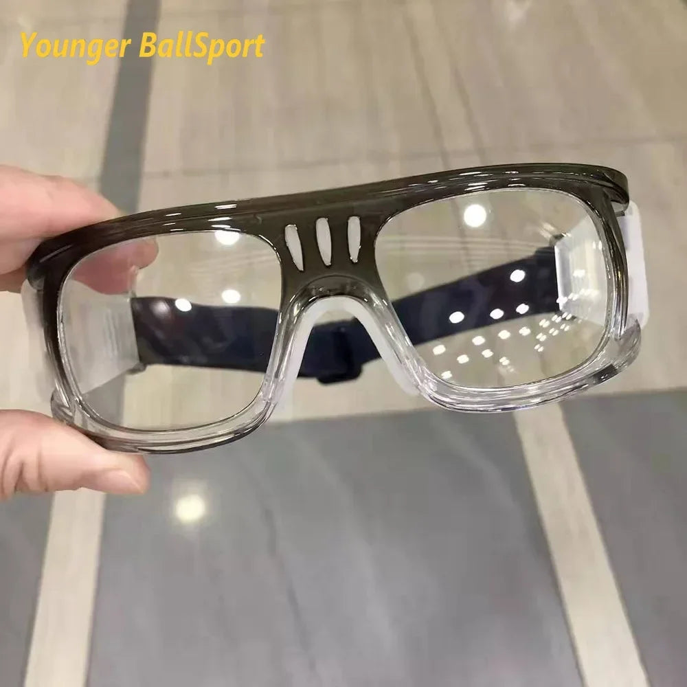 2025 Myopia Basketball Glasses Sport Eyewear Football Gradient Anti-Collision Glasses Removable Training Goggles Cycling Glasses