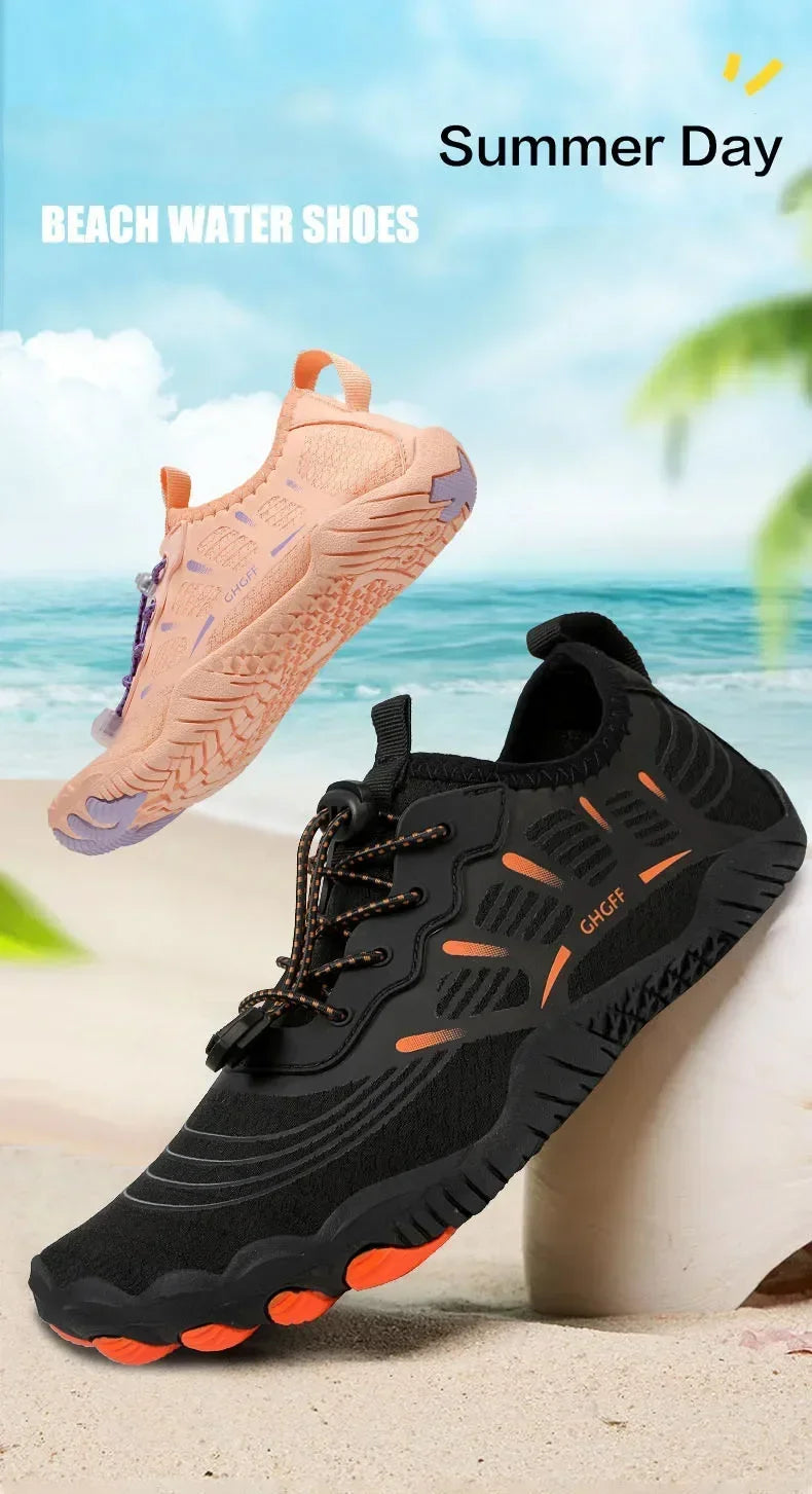 Unisex Quick-Drying Non-Slip Women Wading Boots Swimming Beach Sneaker Men Fishing Outdoor River Aqua Shoes Water Swimming Shoes