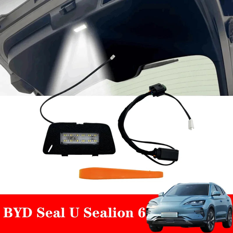 Fit for BYD Song PLUS DM-i EV / Seal U / Sealion 6 2024 2025 Tailgate LED Light Trunk Ceiling Lighting