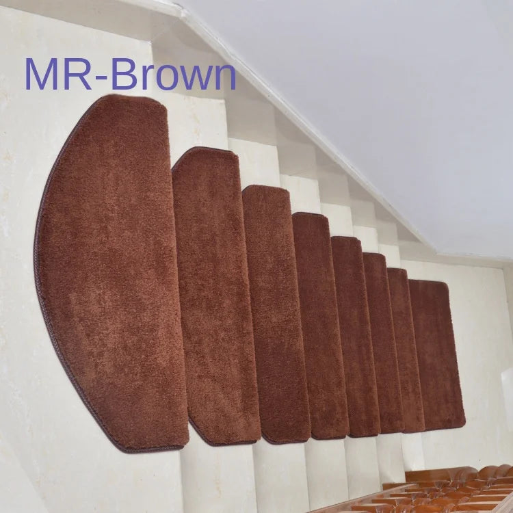 1pc Self-adhesive Non-slip Stair Carpet Mat Floor Staircase Carpets Protector Mats Safety for Kids
