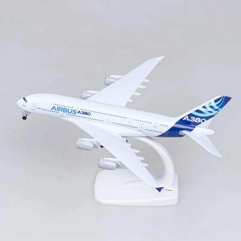 Airplane Model Airbus A380 Prototype 20CM 1:400 a380 Plastic Toy With Pedastal Model Building Plane Model Metal Collectors Editi