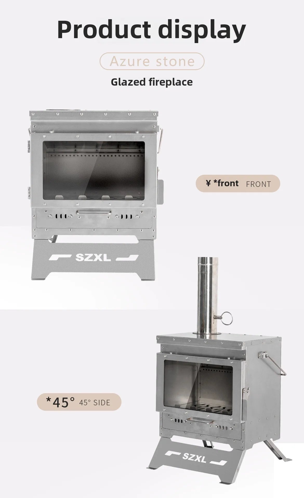 Firewood Fireplace Master Firewood Fireplace Outdoor Winter Heating Furnace Firewood stove Camping