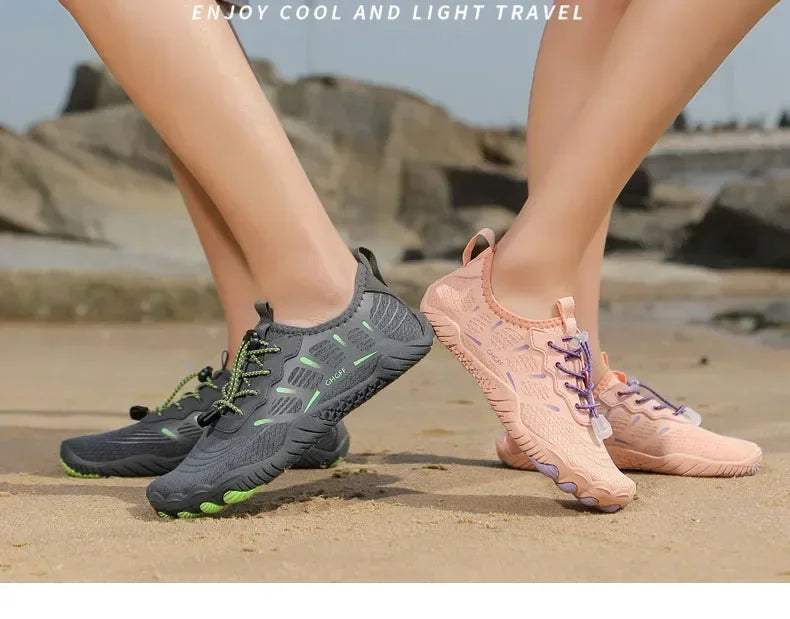 Unisex Quick-Drying Non-Slip Women Wading Boots Swimming Beach Sneaker Men Fishing Outdoor River Aqua Shoes Water Swimming Shoes